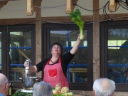 Astrid Gloria in der Jurte, Juni 2017