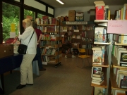 Bücher-Flohmarkt in Engelskirchen, August 2009