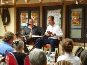 Dick & Fröhlich in der Jurte, Juni 2018